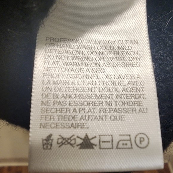 Talbots Women's Drawnstring Casual Navy and white pants size Sp - Picture 5 of 13